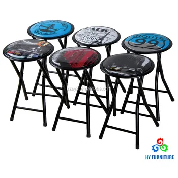 padded folding stool