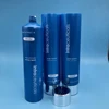 40 Diameter 100ml plastic tube with glossy silver cap plastic cosmetic tube