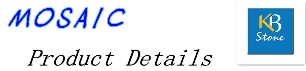 Blue Yellow Mixed Square Marble Mosaic Tile swimming pool tile size