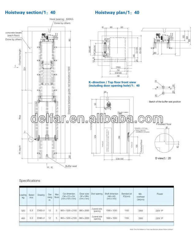 Passenger Lift With Good Size Buy 4 Person Passenger Lift,Car Lift