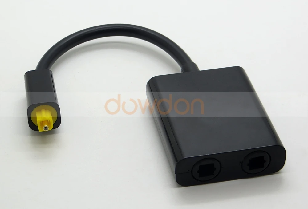 optical audio splitter 2 in 1 out