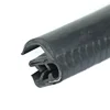 Door sponge and solid rubber strip trim