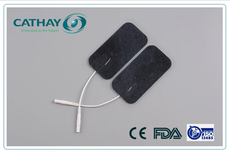 self-adhering electrodes