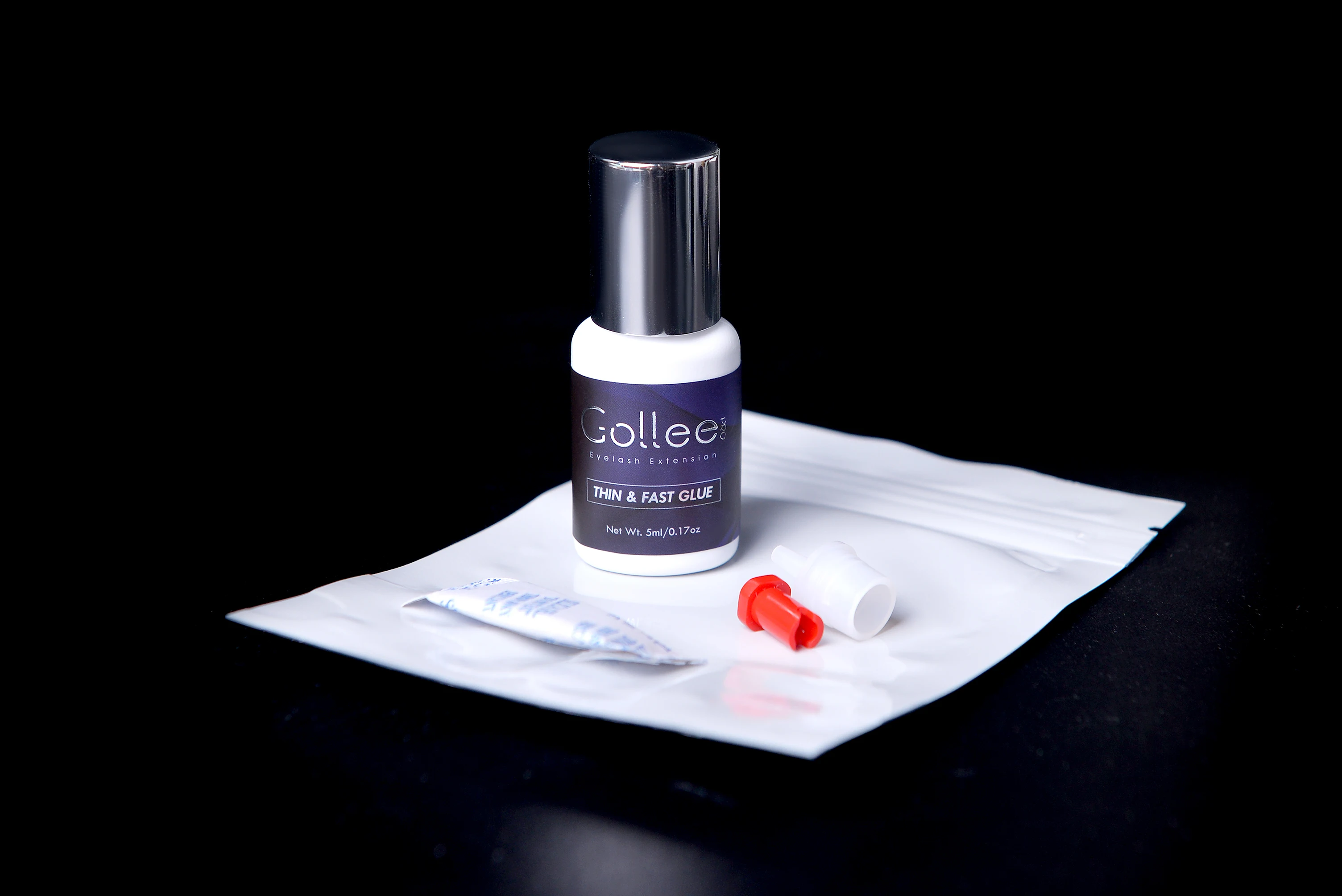 Gollee Strong Hold Clear Latex Free Permanent False Eyelash Lash