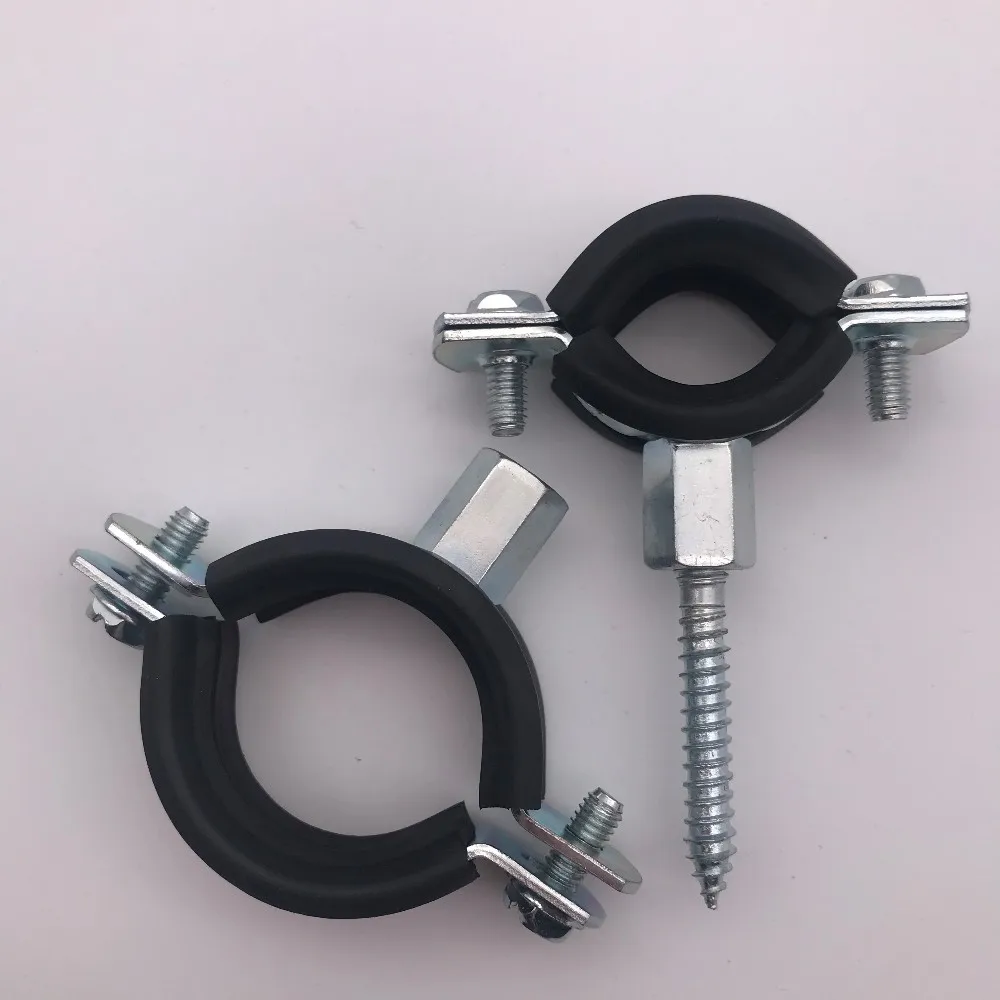 Heavy 1/4" Pipe Clamps With Epdm Rubber Line - Buy Rubber Coated Pipe