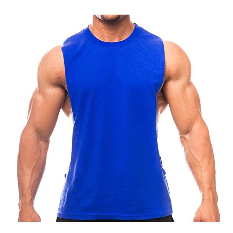 Stringer Vest For Men Bodybuilding Fitness Sleeveless Gym Tank Top ...
