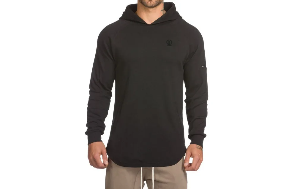 longline hoodies mens