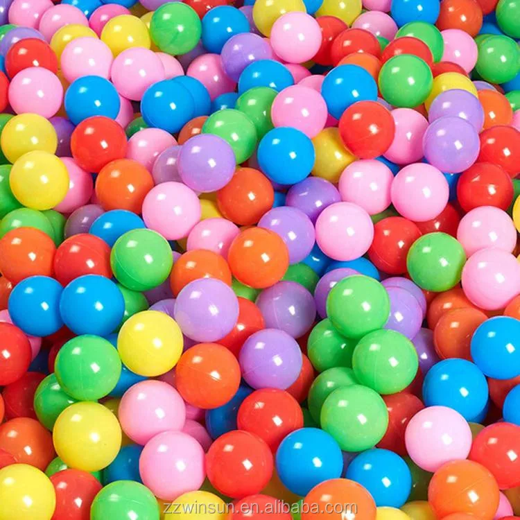 Certified Ocean Balls,Colorful Plastic Balls For Kids Indoor Playground