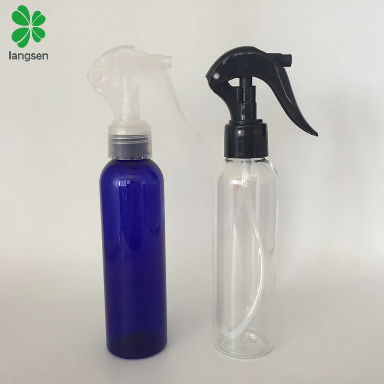 Empty plastic trigger spray bottles