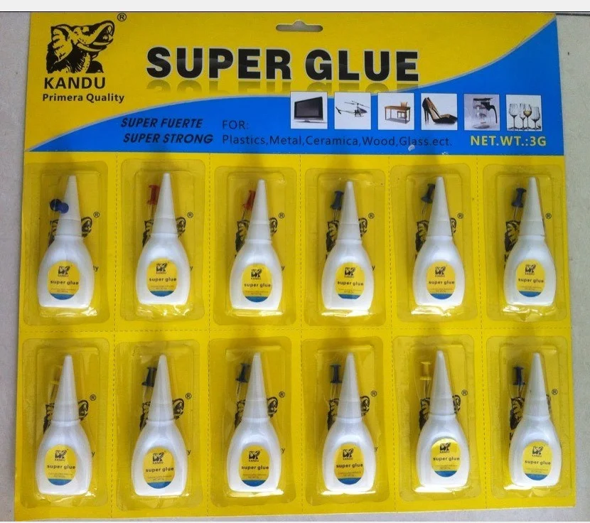 1.5g 2g 3g Bulk Aluminium Tube Super Glue Super Pegamental Buy Super