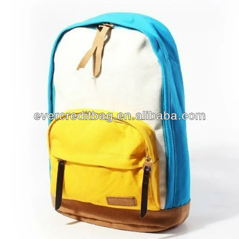 Hot Sale Womens Ladies Korean Version Canvas School Campus Backpack Shoulder Bag