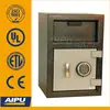 Money safe box and front loading cash drop safes FL2014M-E with 3mm body 12mm door Swing bolt electronic lock safe deposit box