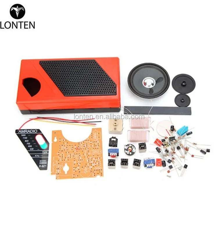 Lonten New Arrival Diy 8 Tube Fm Radio Kit Electronic Spare Part Radio  Accorries 145 X 75 X 35mm - Buy Fm Radio Kit Product on 