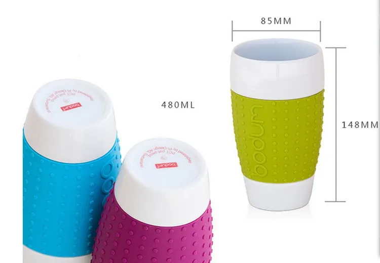 2015 Rubber Ceramic Coffee Tea Cup Tumbler Mug Silicon Rubber Lid