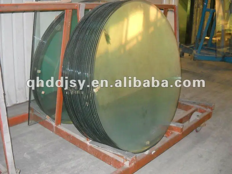 10mm Pencil Arris Chamfer Edged Tempered Glass Table Top,Bevel Polished