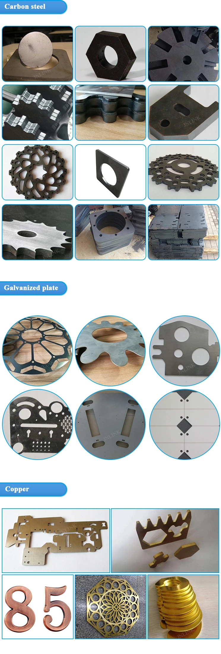 High quality manganese steel gantry moving laser fiber metal cutting machine for tube and plate
