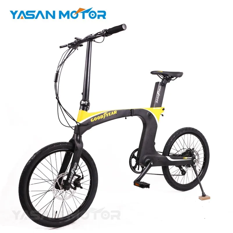 green bike 350w gb carbon light folding electric bike