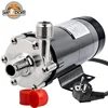 HomeBrew Pump MP-15R Food Grade 304 Stainless Steel Brewing 110V/220V Magnetic Water Pump Temperature EU/US/AU plug