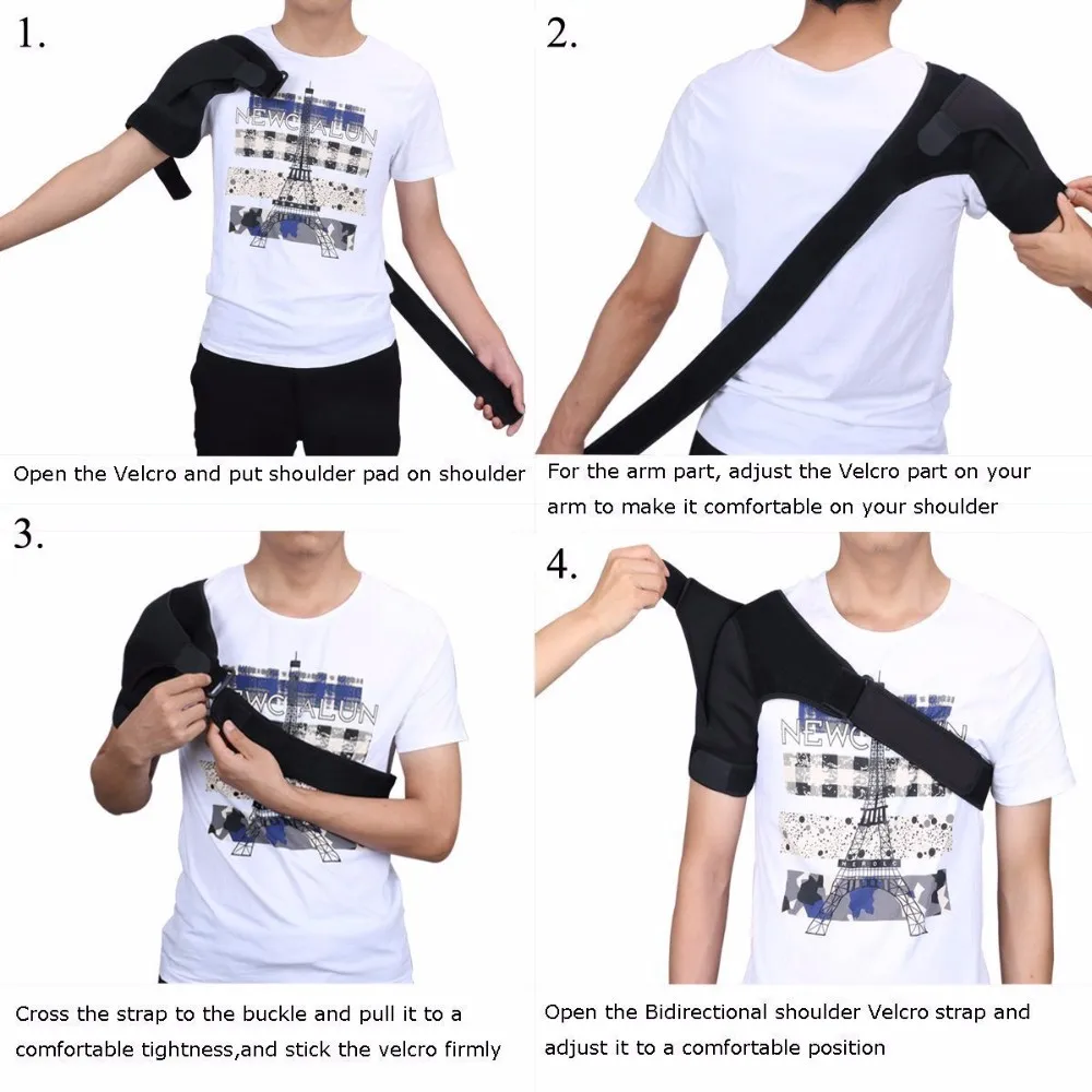 Support Shoulder Brace Shoulder Immobilizer Compression Sleeve Gives
