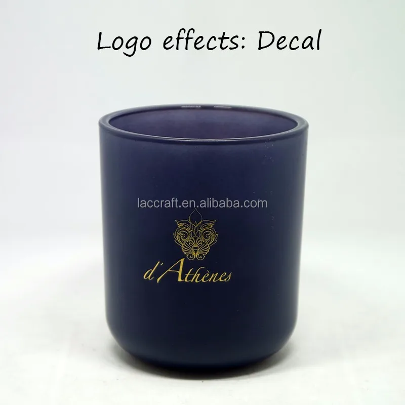 Unique Oval Boat Glass Candle Holder Woodwick Candle Jar With Wood Lid