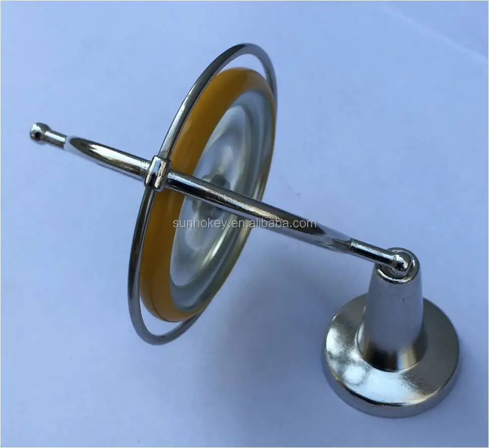 Metall Gyroskop Spinner Gyro Science Pädagogische Lernbalance Kinder Spielzeug 