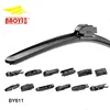 auto accessories banana type no trace windscreen wiper blade for right driving hand