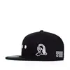 Wholesale cotton material caps hats baseball cap snapback