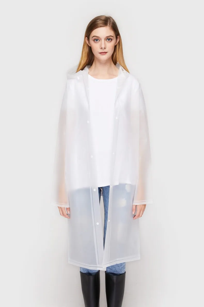 Fashion And Comfortable Eva Material Long Raincoats For Women Walmart ...