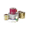 Sachet package laminated aluminum film roll