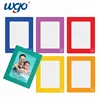 Hot Selling Self-adhesive No Residue Sticky Plastic Baby Photo Frames Wedding Love Photo Frame