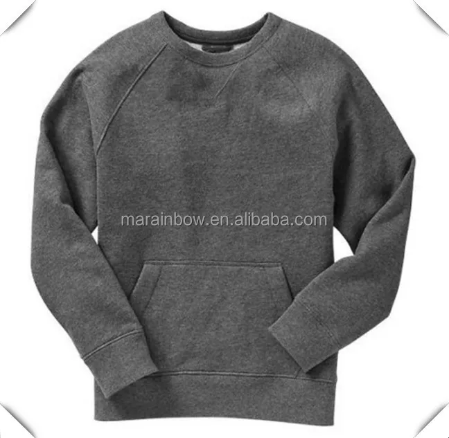 heather gray crewneck sweatshirt