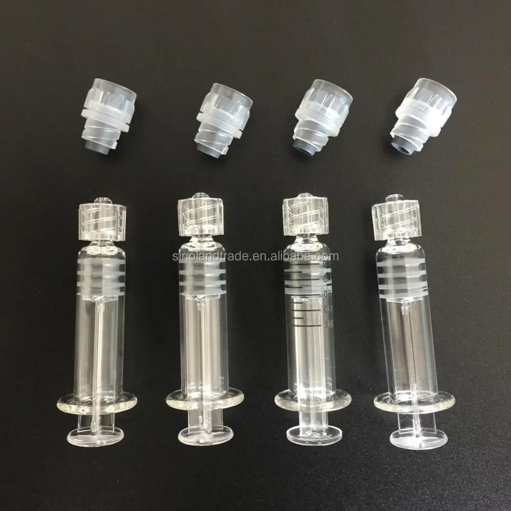 1ml Luer Lock Heat Resistant Borosilicate Glass Syringe - Buy 1ml Glass ...