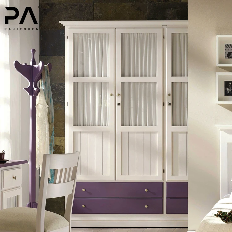 Clothes Cabinet Design With Custom Printed Logo Wardrobe Closet