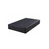 hot selling elegant simple design good quality leather cover hotel furniture bed base frame
