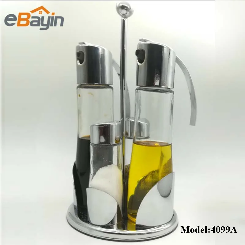 China Hot Sale Crystal beautiful Acrylic spice rack with 6 spice bottle