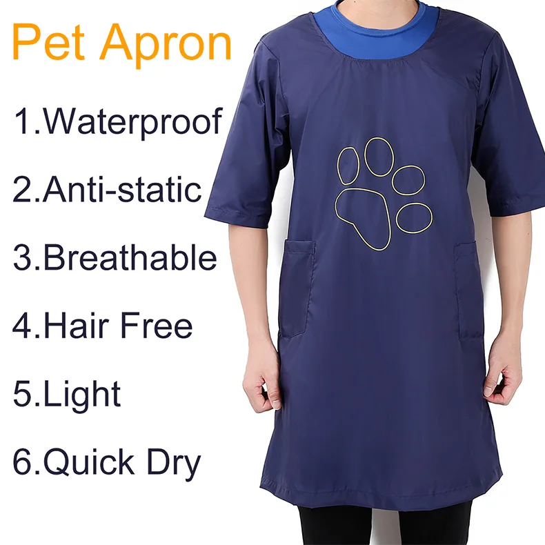 Pet Groomer Wear With Uniform Cleaning Grooming Apron Products Buy