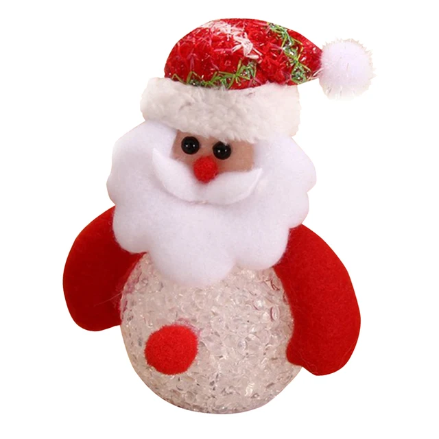 decoration/eva material crystal snowman a night light/christmas