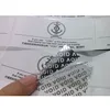 new arrive high-quality Custom 6mm round destructible calibration void stickers, warranty void if broken label, self-destroying