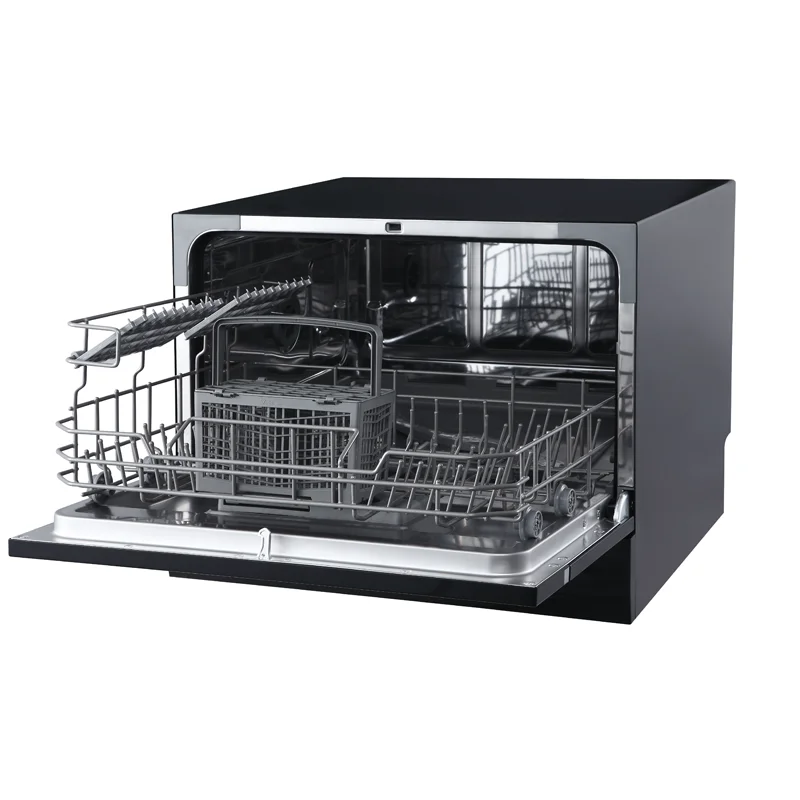 厨房用具 6 套台面迷你便携式洗碗机