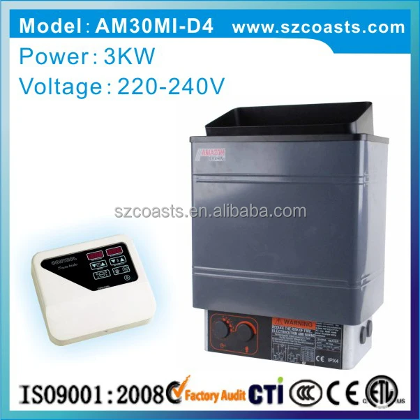 Commercial / Residential Use 39kw Electric Dry Steam Sauna Stove Sauna