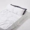 Luxury Premium Quality 100% Cotton 300TC White Percale Bedsheet