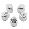 Creative Reusable Stainless Steel Ice Tubes New Oriental Cherry Shape Whiskey Chilling Rocks Whisky Stone Set