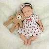High Quality Handcrafted Lifelike Reborn Real Solid Silicone Baby Doll for collection