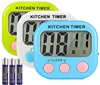 Digital Kitchen Countdown Timer Clock with Alarm Large LCD Display Batteries