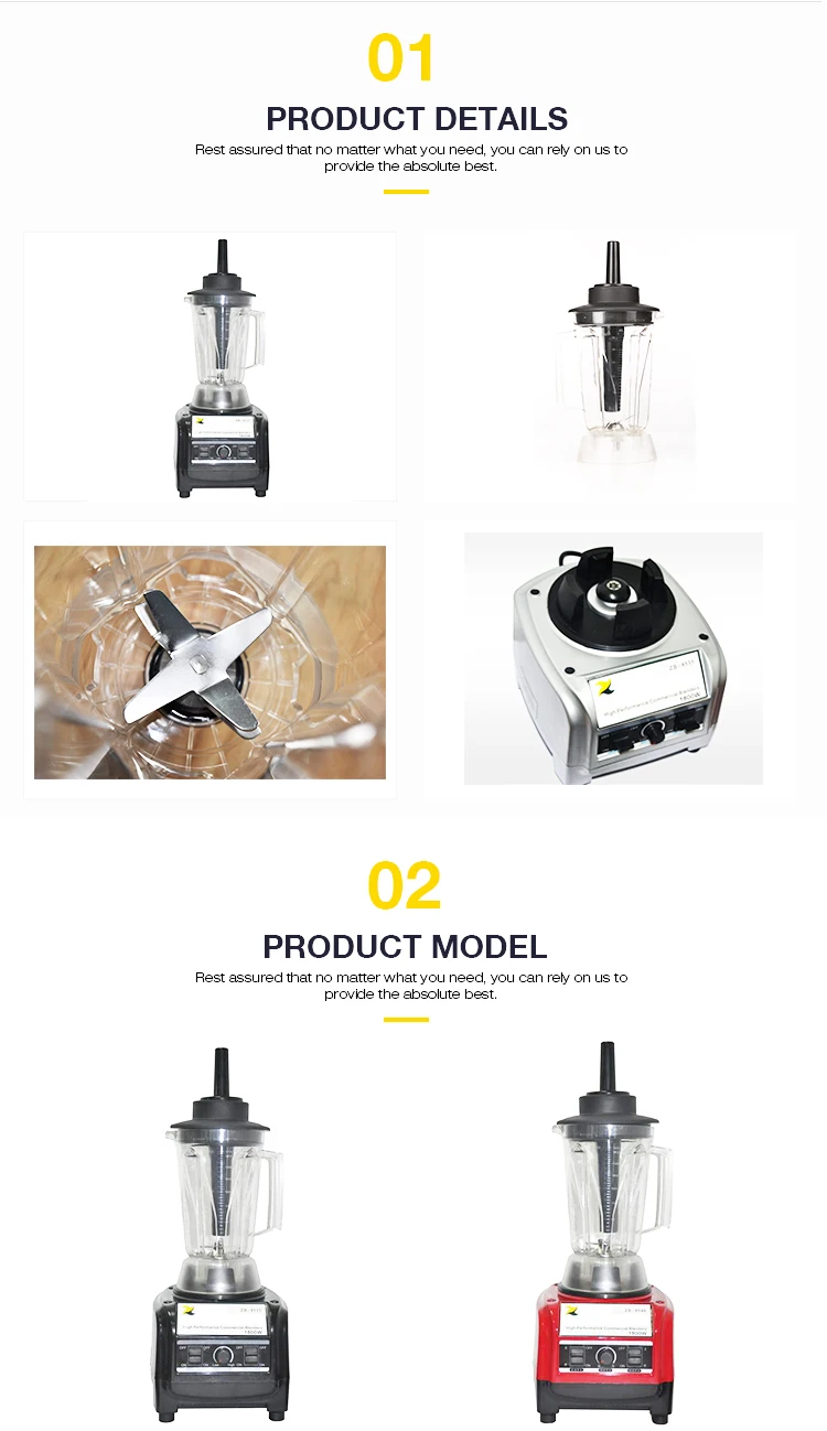 Industrial Heavy Duty Electric Blender Machine Mixer Multifunctional