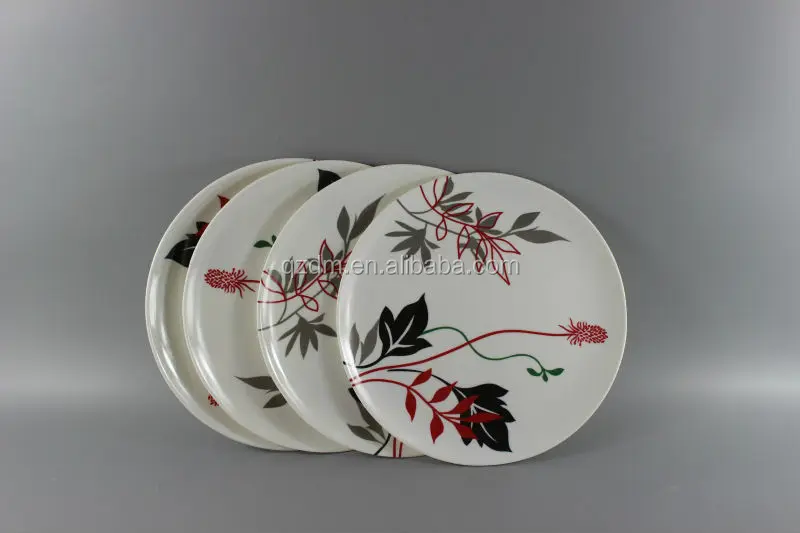 12 pcs melamine dinnerware sets
