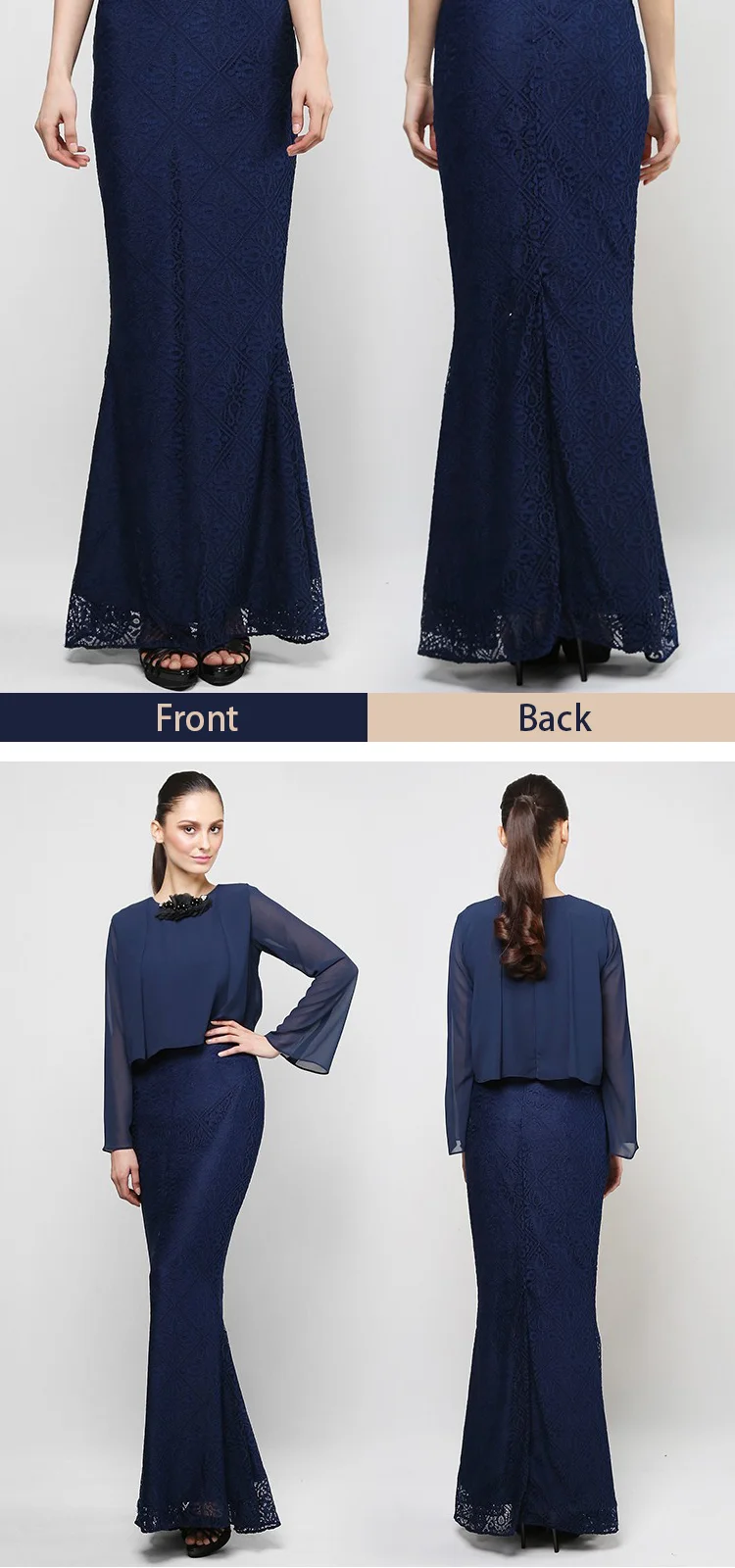 25 Inspirasi Keren  Design  Baju  Lace Batik Kelly Lilmer