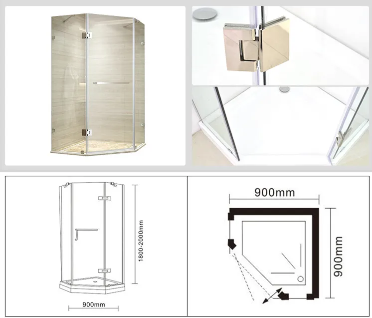 High quality 5mm 6mm 8mm custom tempered glass SYS