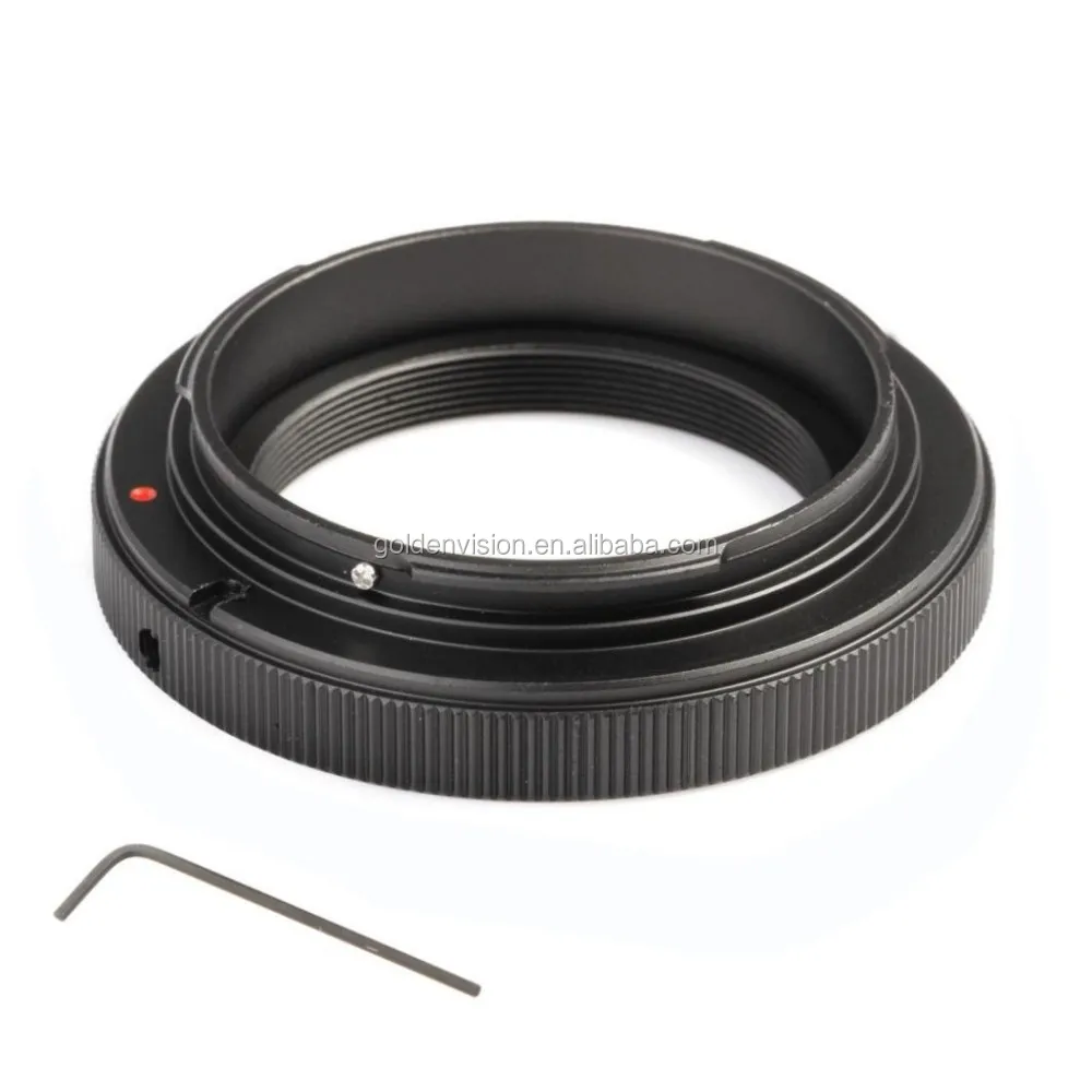 T2 Adapter,T2 Lens Adapter T2 Adapter Ring T-Mount Mirror Lens Telephoto Telescope to DSLR Camera