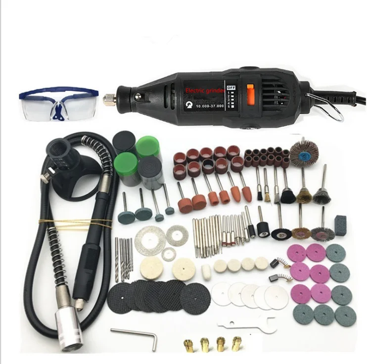 Rotary Power Tool Set Mini Drill Kit Fits Electric Sanding Polishing ...